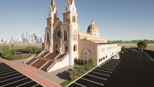 Image of new church rendering